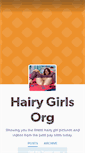 Mobile Screenshot of hairygirls.org